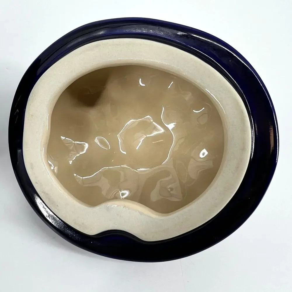Le Creuset Blackberry Petit Mini Casserole Cocotte Preowned No Box